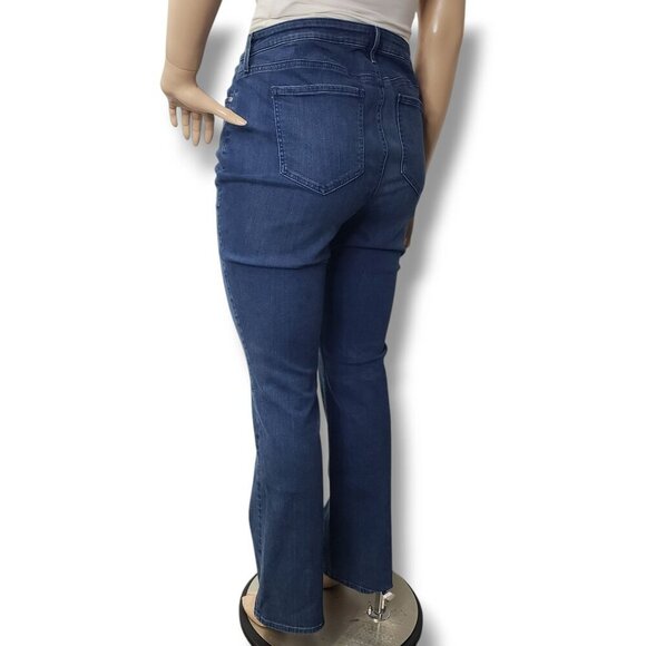NYDJ Barbara Bootcut Jeans Womens 16W Lift Tuck High Rise - Picture 4 of 12